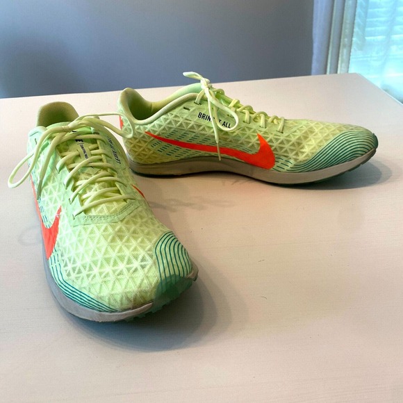 Nike Men's Zoom Rival XC 5 Green Running Track Sneakers US Size‎ 12.5 CZ1804-701 - Picture 4 of 9